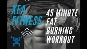 '45 Minute EMOM Home Workout. XFA Fitness, Tough, Hardcore HIIT Workout'