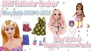 'Doll Collector Review New Dolls & Barbie Fashion Packs 2020 & 2021'