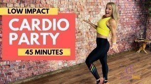 '45 Minutes Crazy Fun Cardio Workout  | Low Impact | Mash-up'