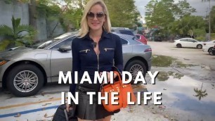 'MIAMI DAY IN THE LIFE: MIAMI FASHION DESIGNER // FLORIDA VLOG 2021'