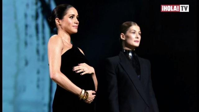 'Meghan Markle sorprende en los British Fashion Awards con su llegada | ¡HOLA! TV'