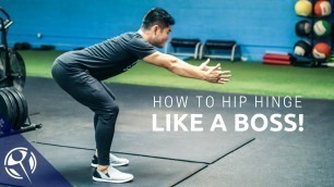 'How to Hip Hinge Like a BOSS!'