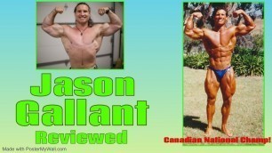 'Rate a Fitness YouTuber: Jason Gallant of Natural Gallant Bodybuilding (Canadian Natural Champ!)'