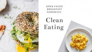 'The Best Clean Breakfast Bagel'