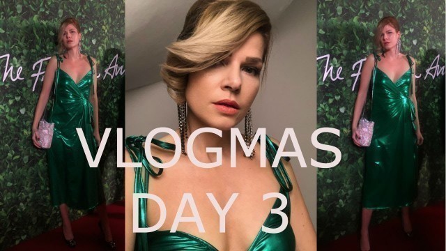 'BRITISH FASHION AWARDS & GRWM/Eva McMahon/ VLOGMAS DAY 3'