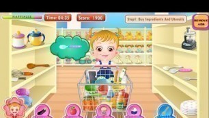 'BABY Hazel Shoping and kitchen | Video for baby and kid'