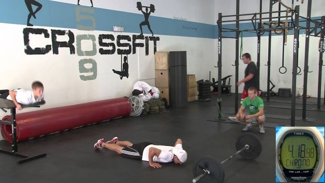 'Beginner Crossfit Workout with Dave Erickson in Spokane, Washington'