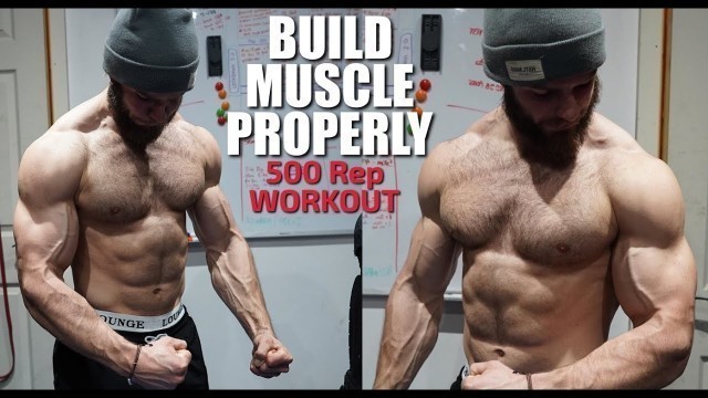 'Full Upper Body Muscle Building CrossFit Workout (Functional Training)'