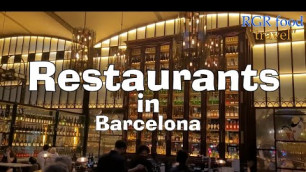 'Restaurants in Barcelona | by RGR food \"travel\"'