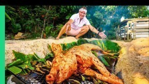 'Jerking a WHOLE PIG in Jamaica!! Ultimate Jamaican Jerk Tour!!!'