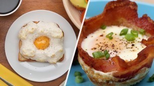 '7 Easy Egg Recipes For All-Day Breakfast • Tasty Recipes'