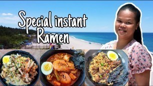 'SPECIAL INSTANT RAMEN/ FOOD TRAVEL VLOG (Zambales)'