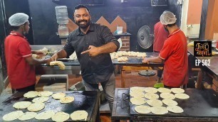 '5 രൂപ പെറോട്ട | 5 Rupees Parotta from Parotta House Kottayam | Porotta and Pepper Chicken'