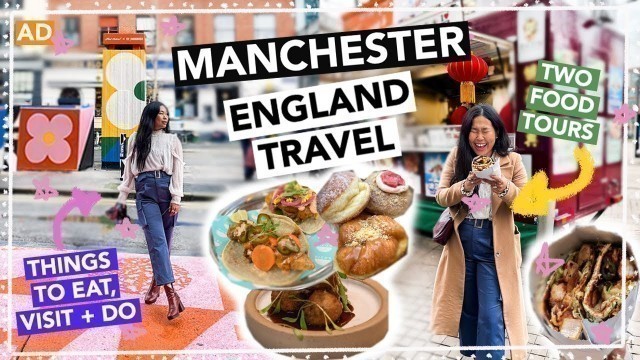 'Eating and Exploring Manchester | England UK Food Travel Vlog 2022'