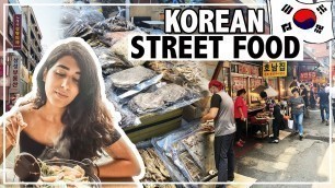 'BEST Korean Street Food Travel Guide in Seoul'