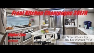 2020 Cedar Creek Champagne 38EFK 6 Slide Out Front Kitchen Fifth Wheel @ Couchs RV Nation RV Review