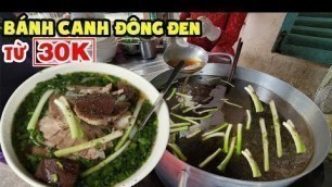 'BÁNH CANH \"ĐÔNG ĐEN\" Từ 30K Chưa Đầy 5 Phút Mở Bán Đã Hết Đồ Ăn'