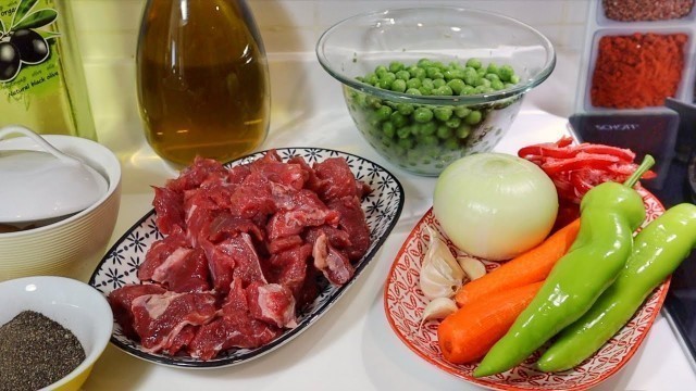 'Turkish Buğu Kebabı / Turn Simple Green Peas Stew Into A Festive Oven Dish'