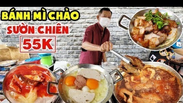 'BÁNH MÌ CHẢO SƯỜN CHIÊN 55K Gần 30 Năm Của Người Hoa Ở Sài Gòn'