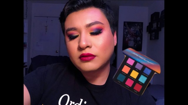 'BAD HABIT AFTER SHOCK PALETTE | Makeup Tutorial (Blue Beauty)'