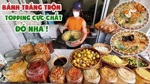 'Anh Trai Xăm Trổ Bán BÁNH TRÁNG TRỘN Với KHÂU CHẾ BIẾN TOPPING Cực Chất Duy Nhất Ở SÀI GÒN'