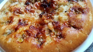 'Banana Pancake - Banana Cake Recipe/Fluffy Banana Pancake/Upside Down Banana Cake - Pooja\'s Kitchen'