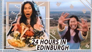 'Eating and Exploring Edinburgh | Scotland Food Travel Vlog'