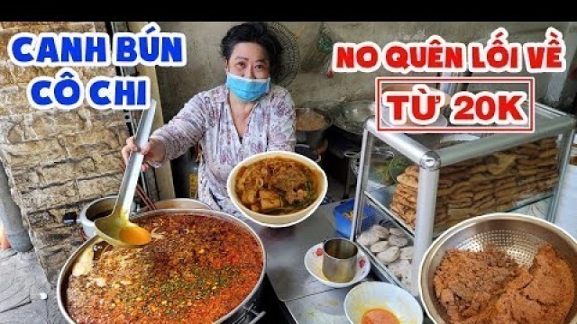 'CANH BÚN CÔ CHI Từ 20K Ăn No Quên Lối Về Hút Khách Nhờ 1 NGUYÊN LIỆU ĐƠN GIẢN'