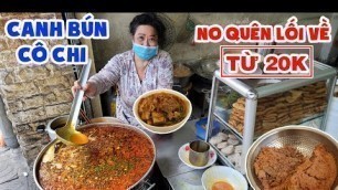 'CANH BÚN CÔ CHI Từ 20K Ăn No Quên Lối Về Hút Khách Nhờ 1 NGUYÊN LIỆU ĐƠN GIẢN'