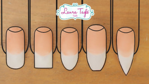 '5 BASIC NAIL TIP SHAPES / (English)'