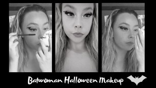 'BATWOMAN//HALLOWEEN MAKEUP'