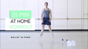 '25-Minute At Home Workout for Dancers | Ballet In Form'