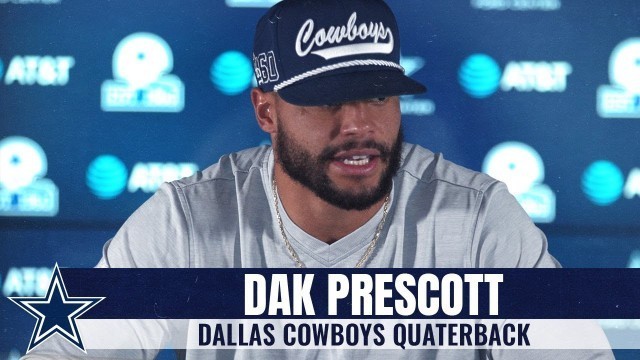 'Dak Prescott Opens Up About Mental Health | Dallas Cowboys 2020'