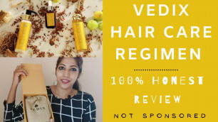 'Vedix Hair Care Regimen | India\'s First Customized  Ayurveda Hair Care | 100% Honest Review'