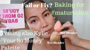 'Baking for #matureskin? Fail or Fly?'