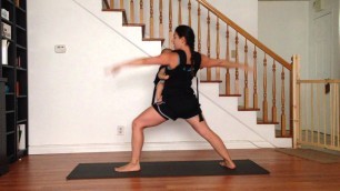 'Yoga Barre & Baby - Video #9 Faster Workout Part 1'