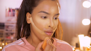 'BAKING YOUR FACE 101/ NO CREASING DEEPER SKIN TONES| NikkisSecretx'