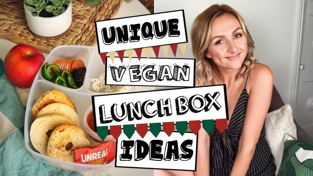 'Back to School Lunch Ideas | VEGAN BAGEL BITES'