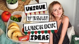 'Back to School Lunch Ideas | VEGAN BAGEL BITES'