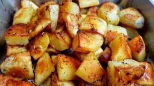 'Perfectly Roasted Potatoes at Home with Oven'