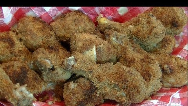 'Oven Fried Chicken Drumsticks Recipe ~ Noreen\'s Kitchen'