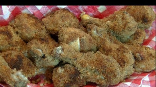 'Oven Fried Chicken Drumsticks Recipe ~ Noreen\'s Kitchen'